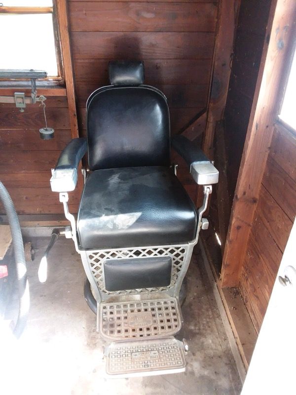 1940s barber chair for Sale in Houston, TX OfferUp