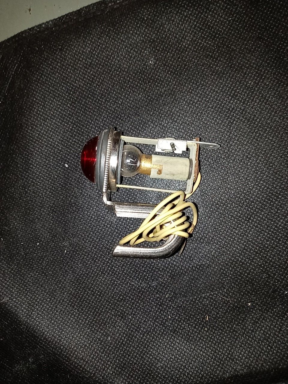 ✅Early 1940s Darwin Original Antique Automobile Emergency Brake Signal light, ✴️Extremely RARE✴️