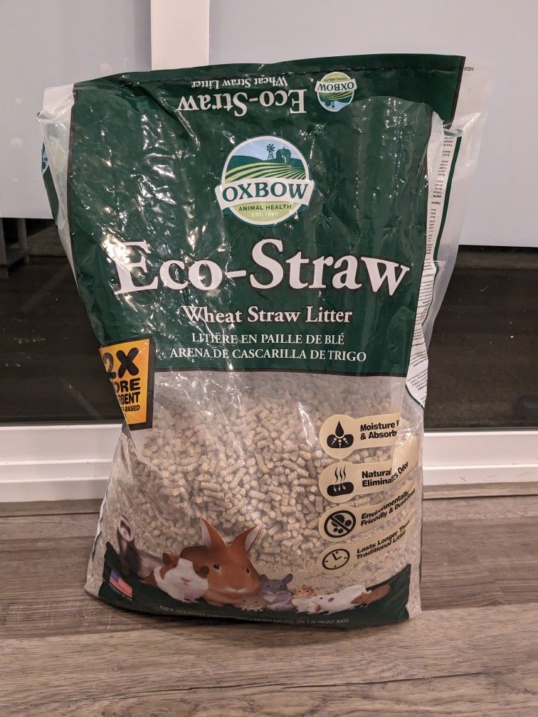 Oxbow Eco Straw Pelleted Wheat Straw Litter for Small Animals