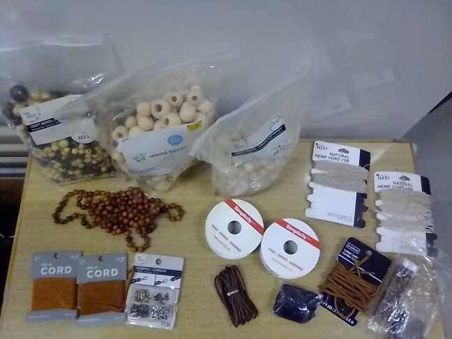 Wooden Beads And Craft Jewelry Making Supplies
