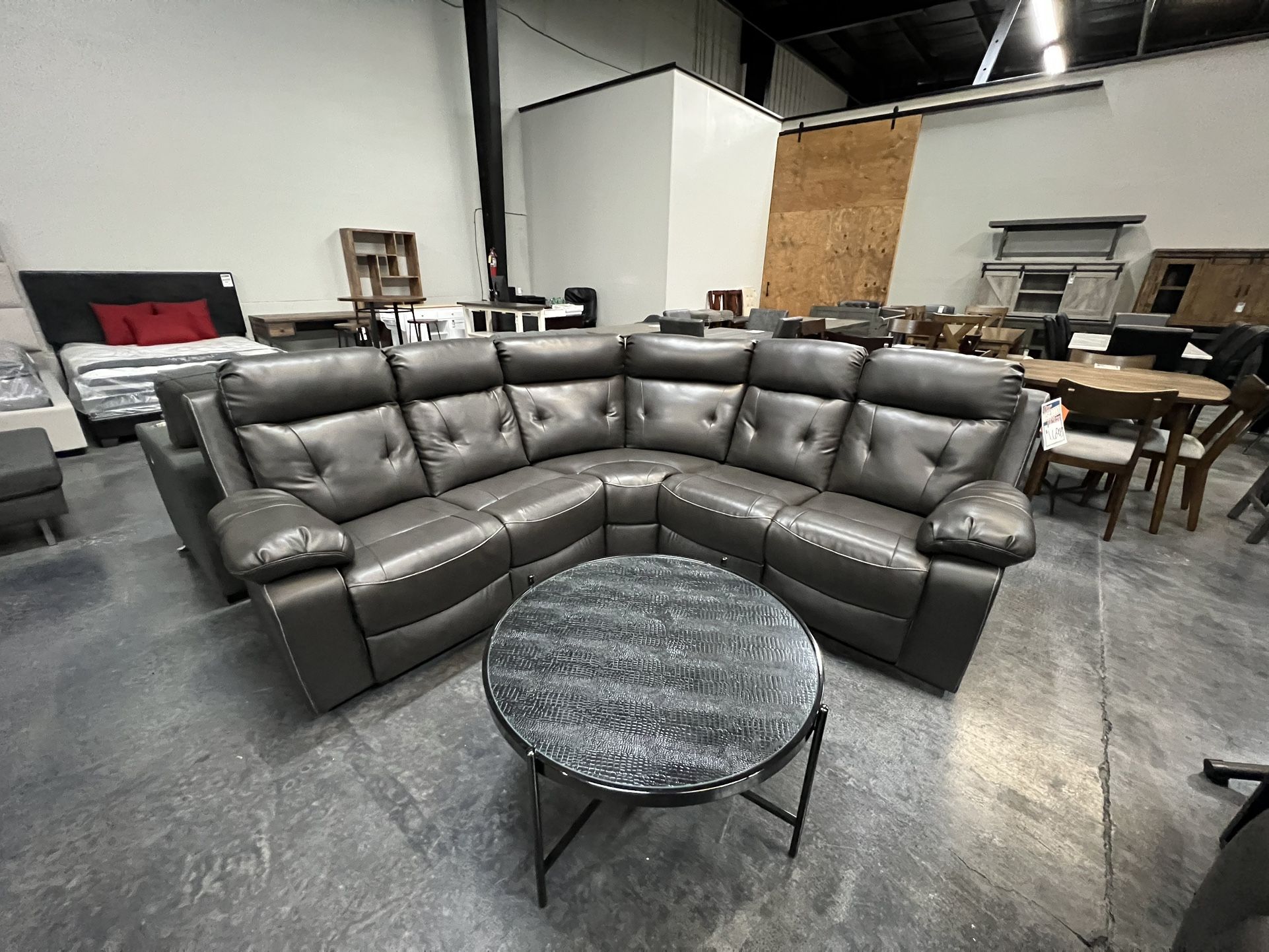 Manual Recliner Sectional