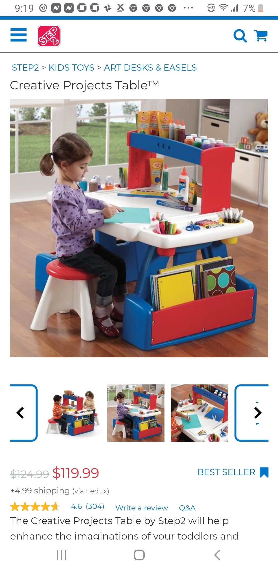 Kids desk