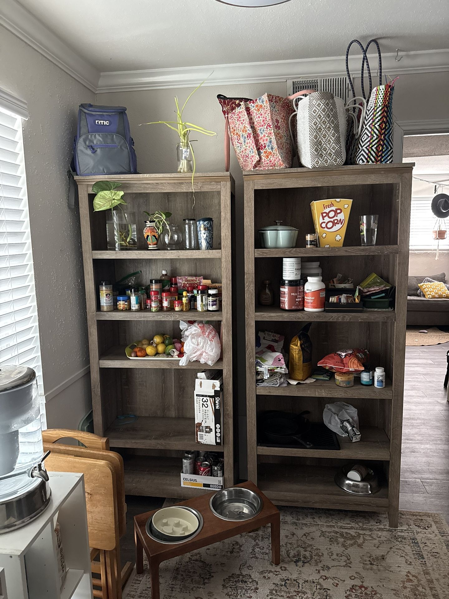 2 Matching Book Shelves