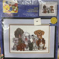 Dog Cross Stitch Kit