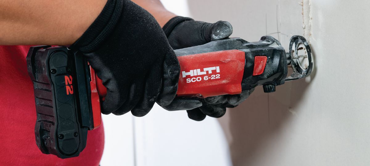 Hilti drywall cut-out tool & Dust Extractor Accessory