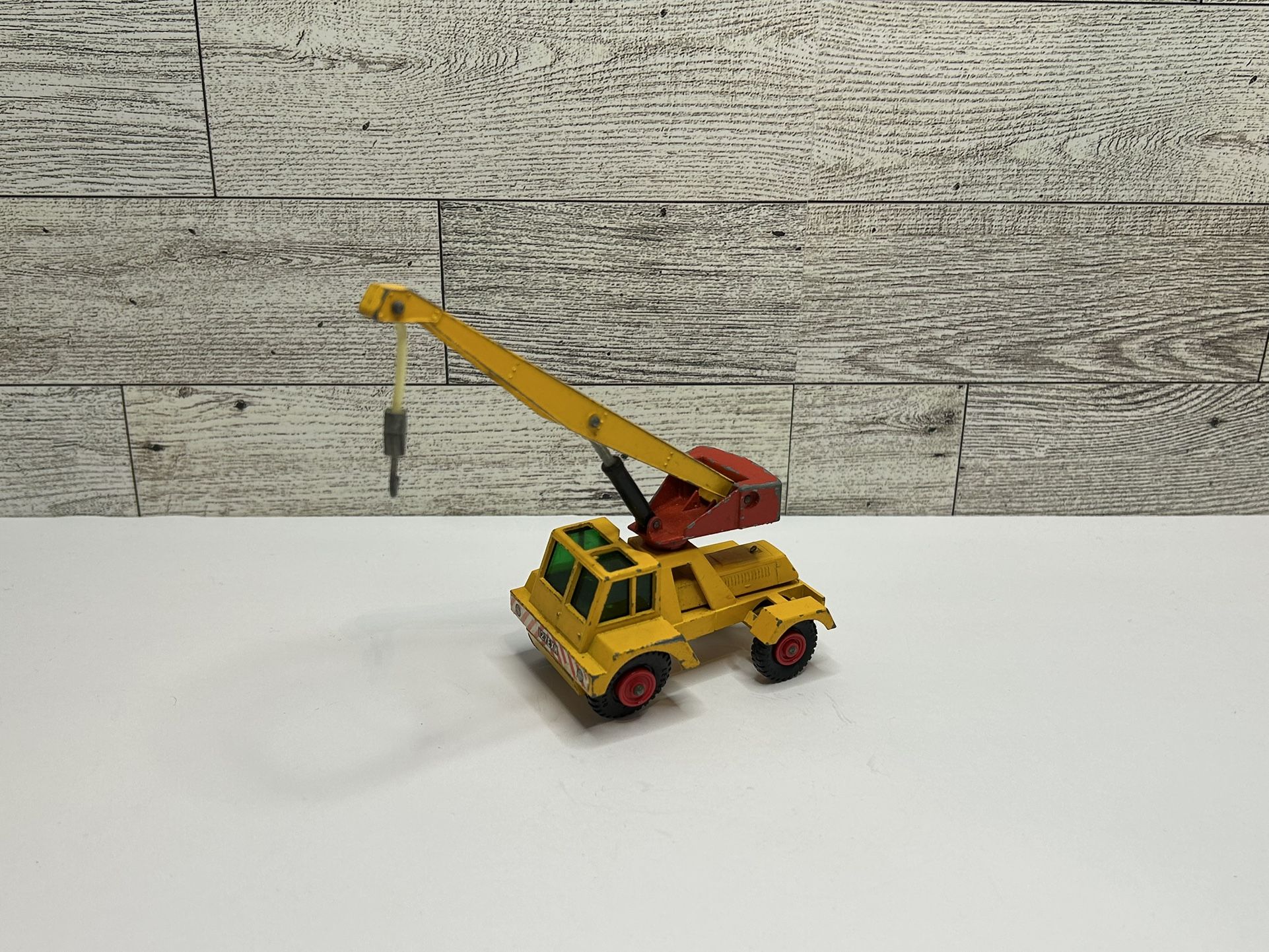 Vintage Matchbox Yellow ‘1960’s Taylor Jumbo Crane / King Size • By Lesney • Made In England