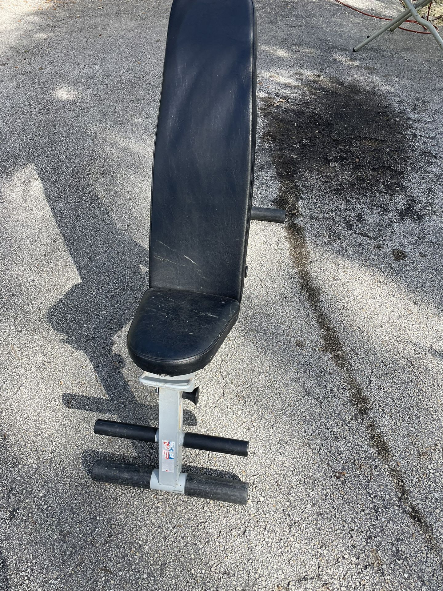 Folding Incline And Decline Weight Bench