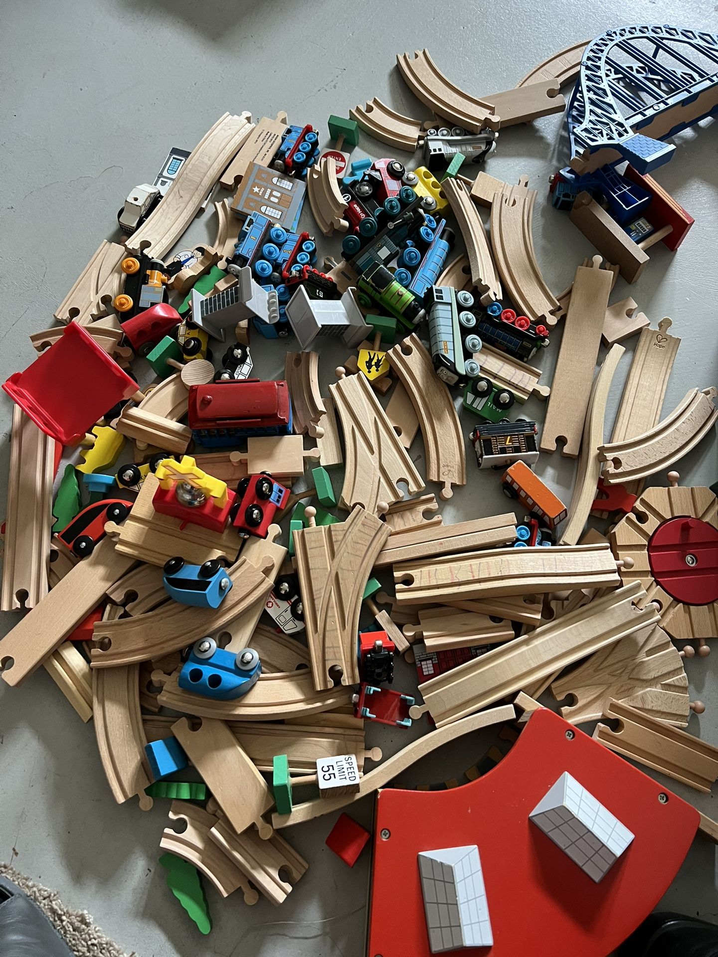Toy Trains And Train Tracks