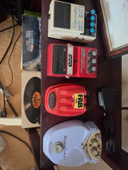 Effects peddles, make offer.