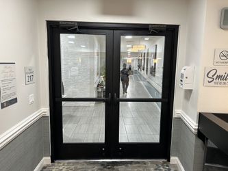 Storefront Doors. Standard Size.