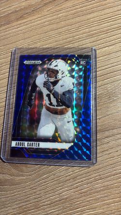 Abdul Carter Panini Prizm Draft Picks RC Blue /89