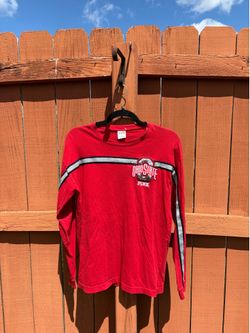 Pink vs Ohio State long sleeve size small