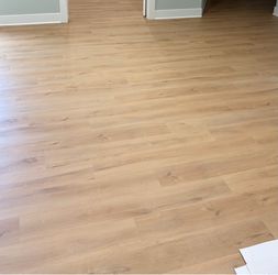 267 sq/f luxury vinyl flooring