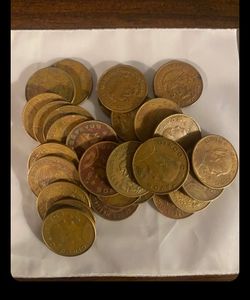 1960’s Mexico World Coins Lot- Cinco Centavos