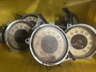 1936 Chevy Chevrolet Gages