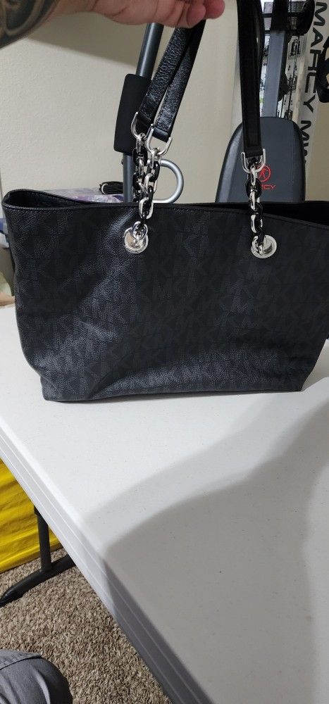 Michael Kors Bag Tote Purse With Chain Handles