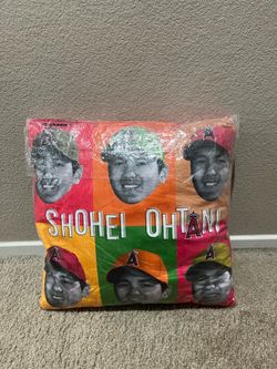 Shohei Ohtani Angels Pillow (New/Sealed) – 2 Available