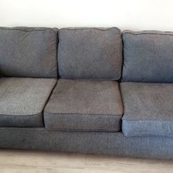 GRAY SOFA AND LOVESEAT/CAVALIER MANOR