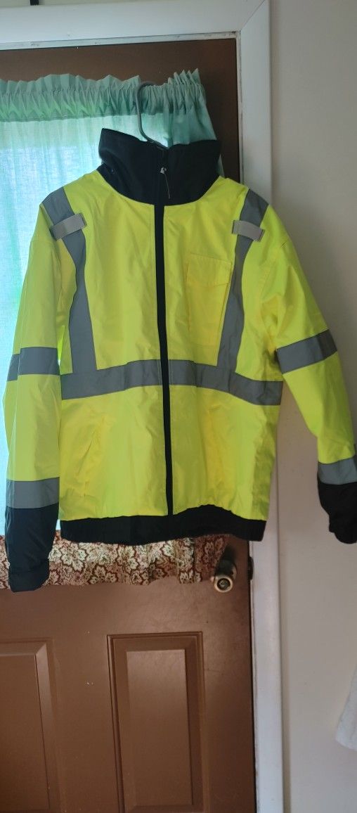 High Visibility Bomber Jacket