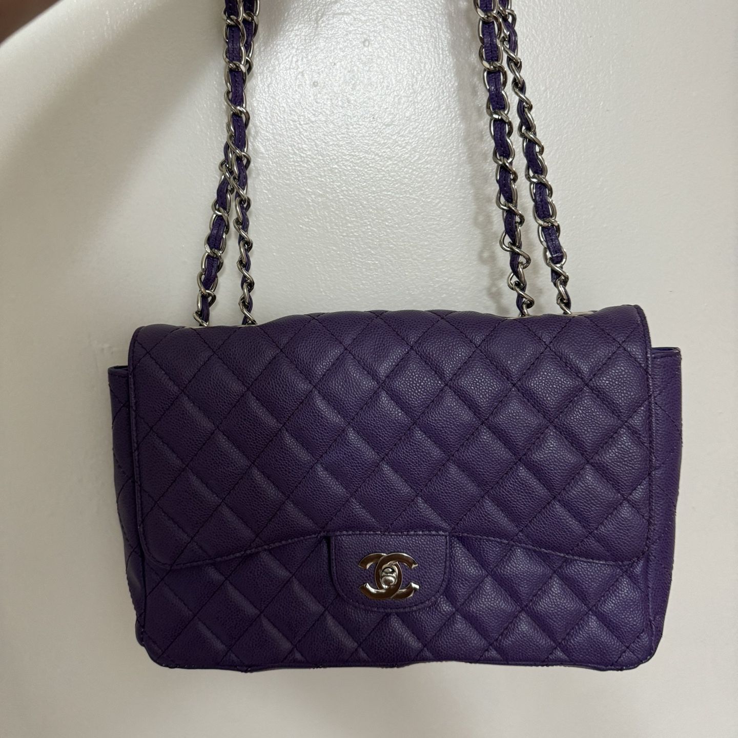 Purple Chanel Purse
