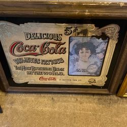 Vintage Coke Mirror