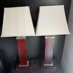 Bedside Lamps (2 Matching)
