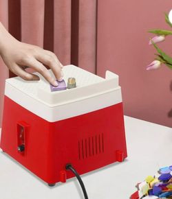 110V Stained Glass Grinder Diamond Automatic Art Grinding Tool 4200r/Min+Bit