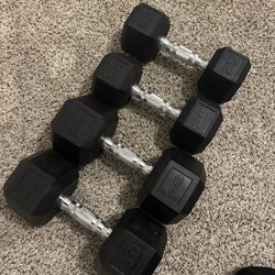 25 Lbs 40 Lbs Dumbbells 