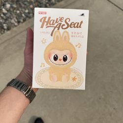Authentic Have A Seat Labubu NEW AND SEALED
