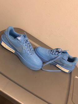 8.5 Nike Air Force 1 Low Blue Sneakers