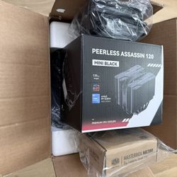 Nr200 V1 Case,  CPU Cooler, And Arctic P12 Pros(pair)