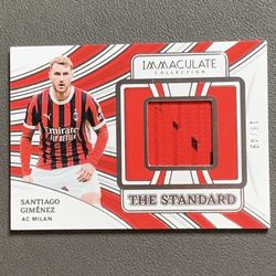 Santiago Gimenez 2024-25 Immaculate Collection - The Standard Jersey /49