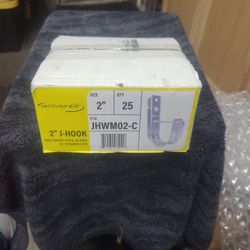 Wavenec 2 " J-hook New Box Of 25