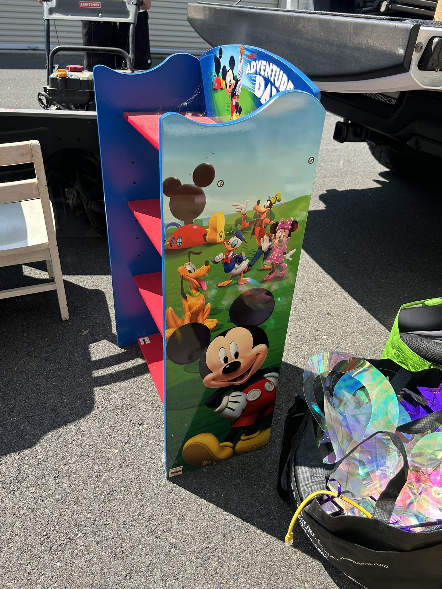 Children’s Small Bookshelf Mickey Mouse 