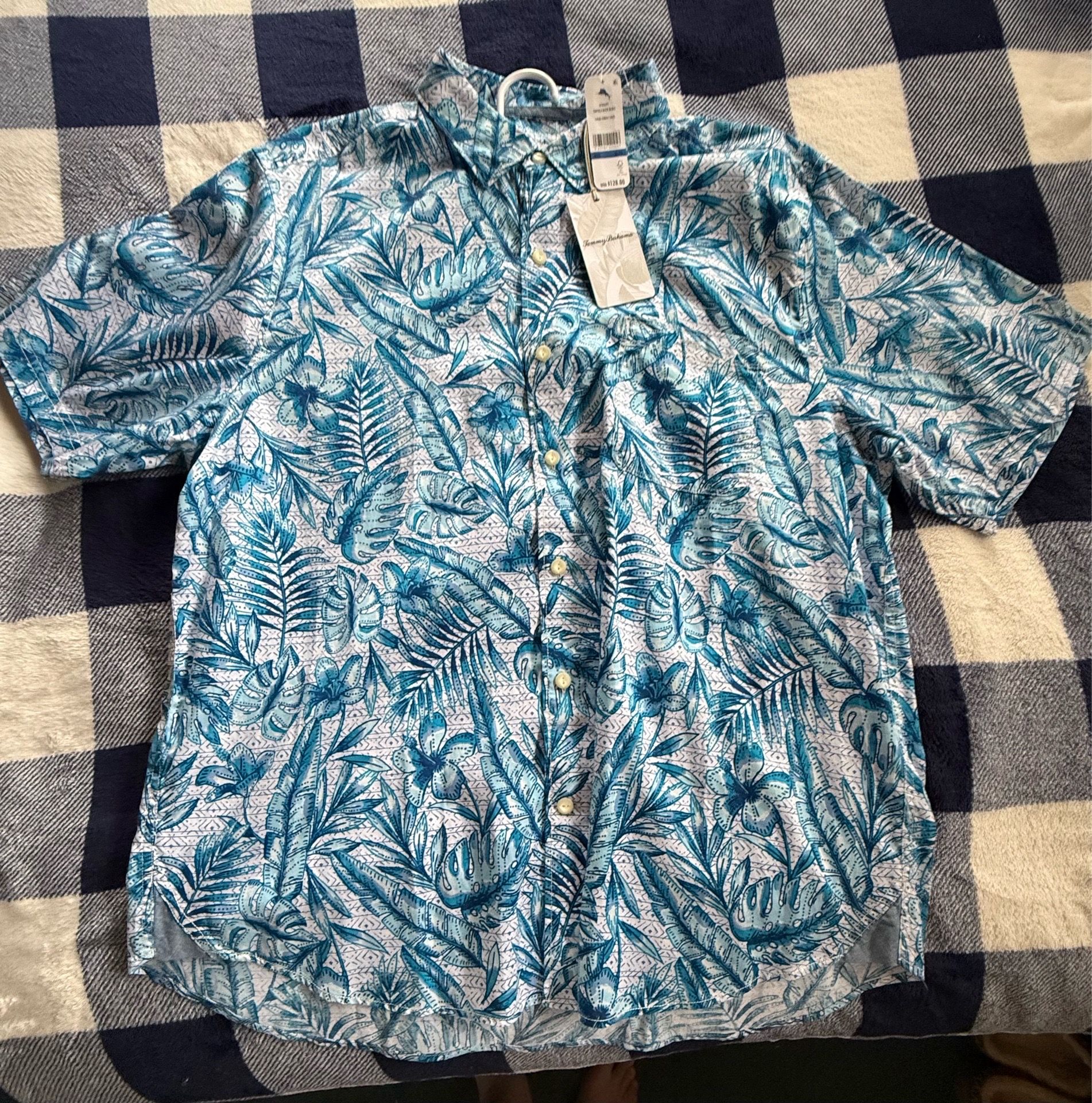Tommy Bahama NEW shirt size XL