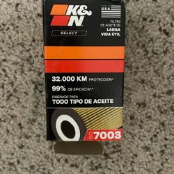 K&N Oil Filter So7003