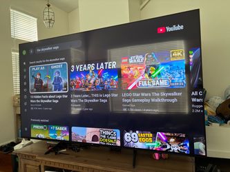 85” TCL 4k Tv