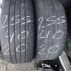 255/40/20” 65% $65 Each Free Installation