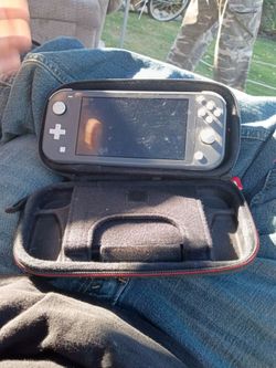 Nintendo Switch Lite Gray with Carry Case