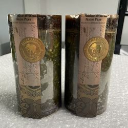 Day of Bengal pillar candles