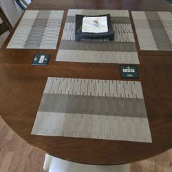 Solid Wood Dinner Table  