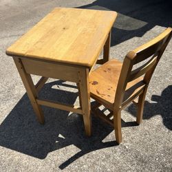 Child’s Desk With Chair
