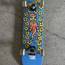 Krooked “Flowers” 7.75” Skateboard Deck by Mark Gonzales