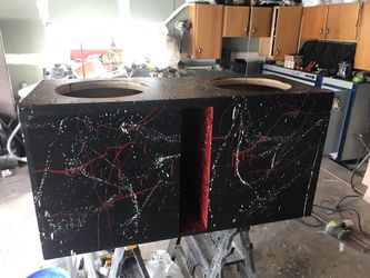 Speaker box build