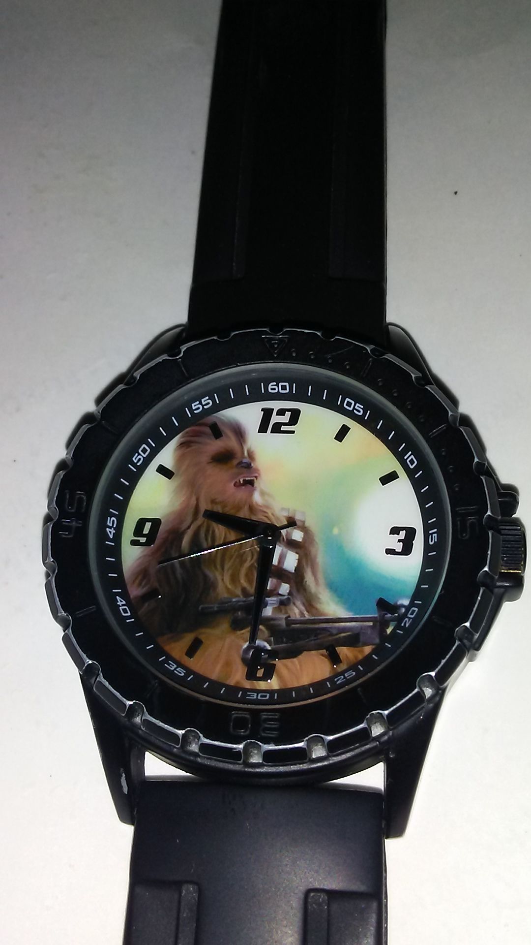 Star Wars Rare Lucas Film Accutime Watch in Plastic Caseback