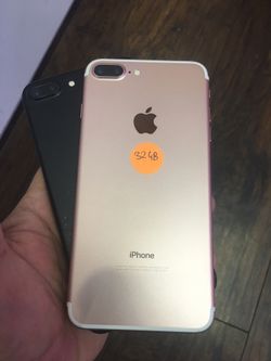 iPhone 7 Plus unlocked 32 gb with free temper glass and charger