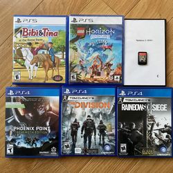 Video game bundle PS5/PS4/Nintendo Switch (FIRM PRICE)