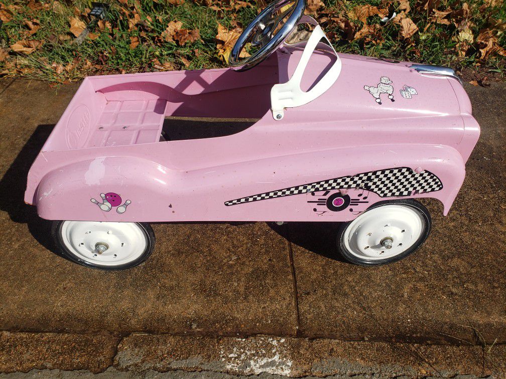 Instep Pink Pedal Car