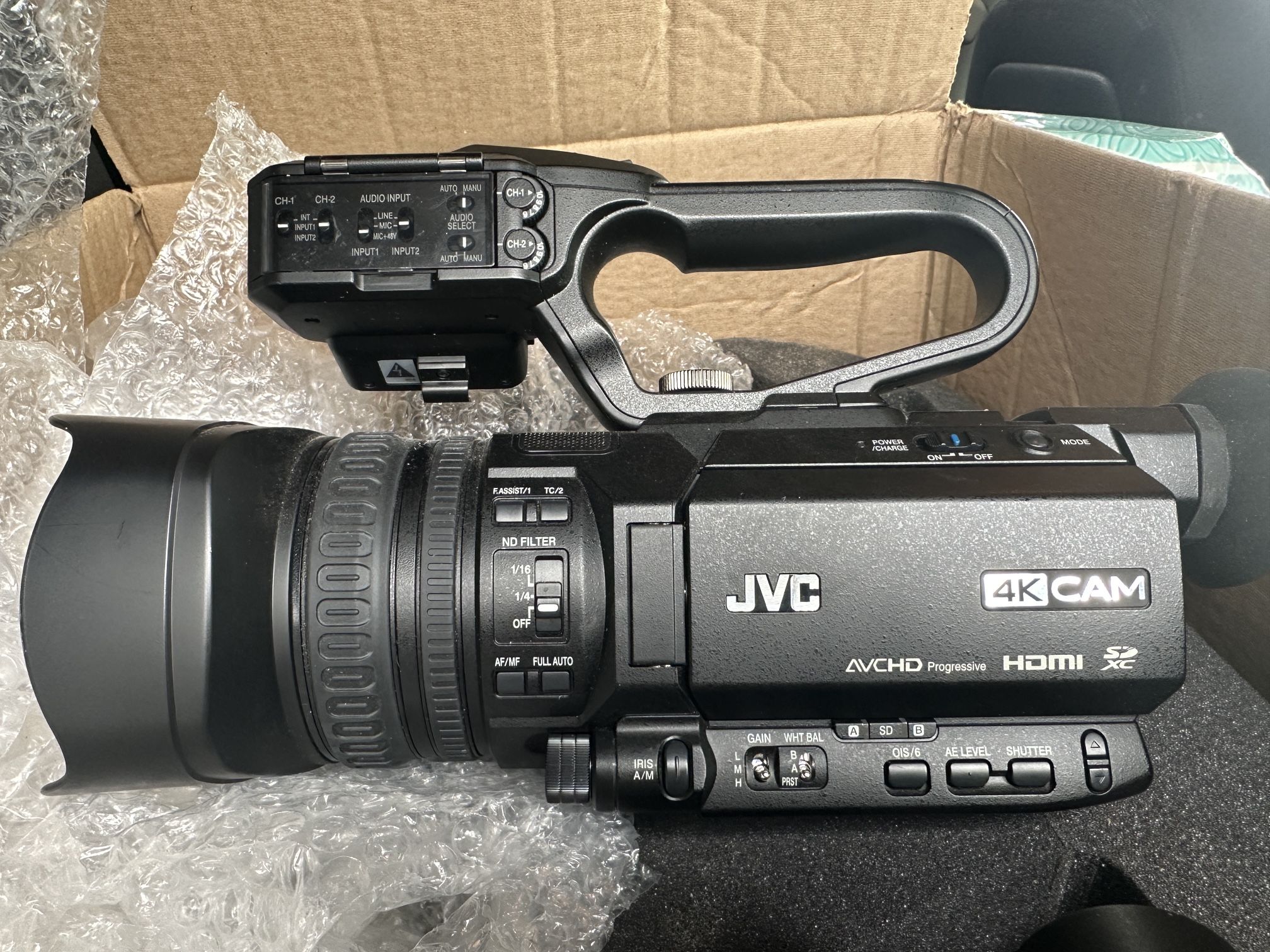 Jvc Gy-hm170u 4k - Buy It Or Trader