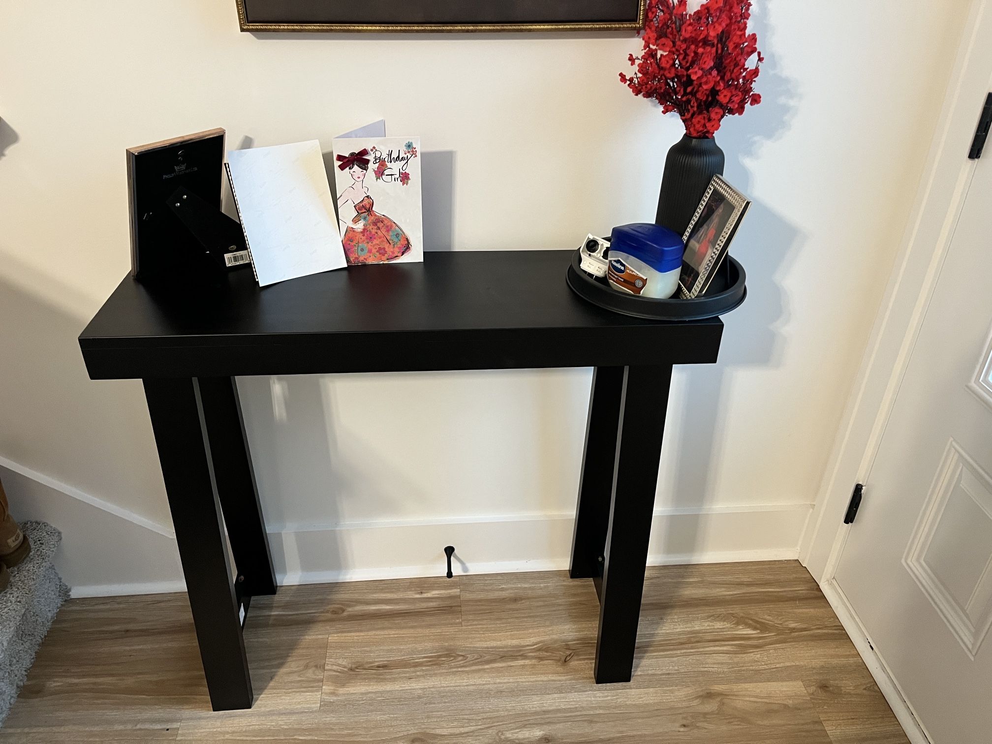 Black Console Table
